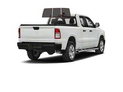 MotoShield Pro 3-Piece Rear Windshield Tint; 15% (09-18 RAM 1500 Quad Cab)