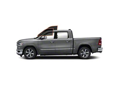 MotoShield Pro Front Driver/Passenger Window Tint; 15% (09-18 RAM 1500 Crew Cab)