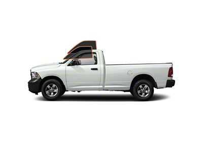 MotoShield Pro Front Driver/Passenger Window Tint; 25% (09-18 RAM 1500 Regular Cab)