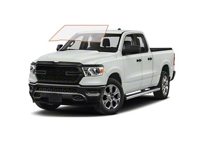 MotoShield Pro Front Windshield Tint; 50% (09-18 RAM 1500 Quad Cab)