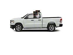 MotoShield Pro Rear Driver/Passenger Window Tint; 5% (09-18 RAM 1500 Quad Cab)