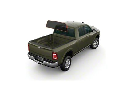 MotoShield Pro Solid Rear Windshield Tint; 15% (10-24 RAM 2500 Crew Cab)