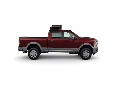 MotoShield Pro Rear Driver/Passenger Window Tint; 15% (10-24 RAM 3500 Crew Cab)