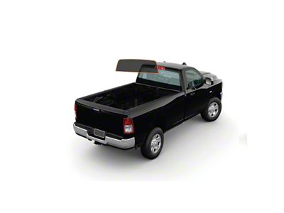 MotoShield Pro Solid Rear Windshield Tint; 15% (10-24 RAM 3500 Regular Cab)