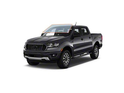 MotoShield Pro Front Windshield Tint; 70% (19-25 Ranger SuperCrew)