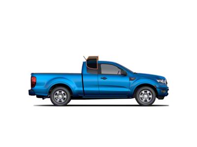 MotoShield Pro Rear Driver/Passenger Window Tint; 5% (19-23 Ranger SuperCab)