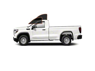 MotoShield Pro Front Driver/Passenger Window Tint; 15% (14-18 Sierra 1500 Regular Cab)