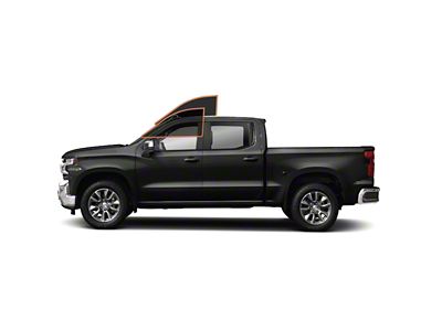 MotoShield Pro Front Driver/Passenger Window Tint; 15% (14-18 Silverado 1500 Crew Cab)