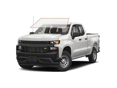 MotoShield Pro Front Windshield Tint; 50% (14-18 Silverado 1500 Double Cab)