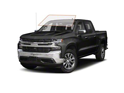 MotoShield Pro Front Windshield Tint; 70% (14-18 Silverado 1500 Crew Cab)