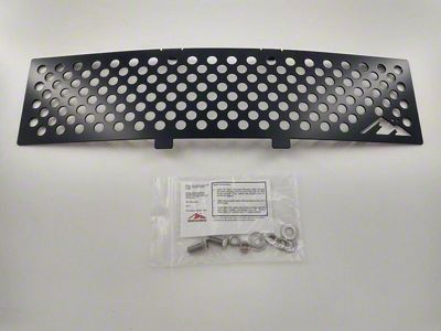 Mountains2Metal Bullet Holes Bumper Grille Insert; Black (09-14 F-150, Excluding Raptor)