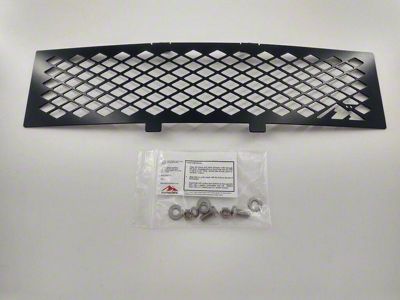 Mountains2Metal Small Diamonds Bumper Grille Insert; Black (09-14 F-150, Excluding Raptor)