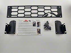 Mountains2Metal Hex Bumper Grille Insert; Black (15-19 Silverado 2500 HD)