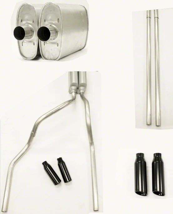 thumbnail image 2 of Performance Curve Cat-Back Dual Exhaust Kit W/ MagnaFlow Muffler For 2015-2020 Ford F-150 (2.7L, 3.5L, 5.0L) 2 of 4