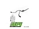 MPI Exhaust Technologies Performance Series Clamp-On Dual Exhaust System with Black Tips; Side Exit (17-22 6.2L F-250 Super Duty)