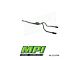 MPI Exhaust Technologies Performance Series Clamp-On Dual Exhaust System with Black Tips; Rear Exit (17-22 6.2L F-250 Super Duty)