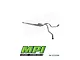 MPI Exhaust Technologies Performance Series Clamp-On Dual Exhaust System with Polished Bright Chrome Tips; Side Exit (11-16 6.2L F-250 Super Duty)