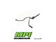 MPI Exhaust Technologies Turbo Series Weld-On Dual Exhaust System with Polished Bright Chrome Tips; Side Exit (11-16 6.2L F-250 Super Duty)