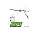 MPI Exhaust Technologies Turbo Series Clamp-On Dual Exhaust System with Polished Bright Chrome Tips; Side Exit (20-24 7.3L F-250 Super Duty)