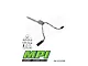 MPI Exhaust Technologies Performance Series Clamp-On Dual Exhaust System with Black Tips; Side Exit (10-18 5.7L RAM 2500)