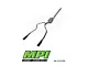 MPI Exhaust Technologies Performance Series Weld-On Dual Exhaust System with Black Tips; Rear Exit (14-24 6.4L RAM 2500)