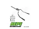 MPI Exhaust Technologies Turbo Series Clamp-On Dual Exhaust System with Polished Bright Chrome Tips; Rear Exit (10-18 5.7L RAM 2500)