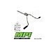 MPI Exhaust Technologies Performance Series Clamp-On Dual Exhaust System with Black Tips; Side Exit (99-06 5.3L Sierra 1500)