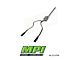 MPI Exhaust Technologies Performance Series Weld-On Dual Exhaust System with Black Tips; Rear Exit (99-06 5.3L Sierra 1500)
