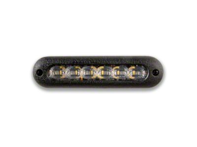 mpower ORV 4-Inch Fascia LED Light Bar; White Flood Beam (Universal; Some Adaptation May Be Required)