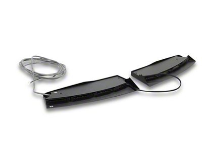 mpower Split Two-Piece Interior Amber/White LED Light Bars (15-25 F-150)