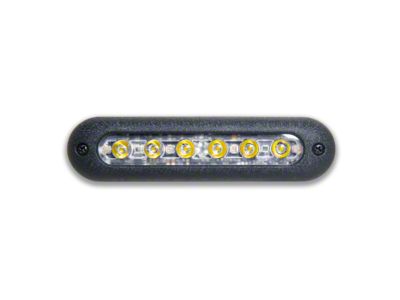 mPower ORV 4-Inch Fascia LED Light Bar; Amber Spot Beam (Universal; Some Adaptation May Be Required)