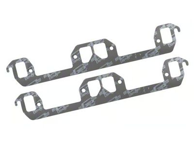 Mr. Gasket Ultra-Seal Header Gaskets; 1-Inch x 1.64-Inch Rectangular Ports (89-91 5.2L Dakota)