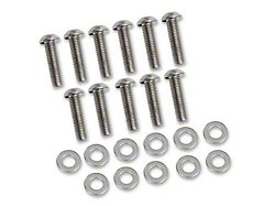 Mr. Gasket Valley Cover Bolt Set; Stainless Steel (07-14 V8 Yukon)