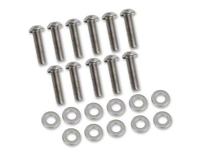 Mr. Gasket Valley Cover Bolt Set; Stainless Steel (07-14 V8 Yukon)