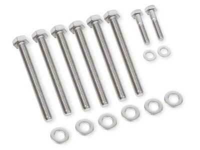 Mr. Gasket Water Pump Bolt Set; Stainless Steel (07-13 V8 Yukon)