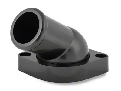 Mr. Gasket LS Water Neck Swivel; 30-Degree Angle; Black (07-15 V8 Tahoe)