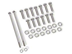 Mr. Gasket Oil Pan Bolt Set; Stainless Steel (99-18 4.8L, 5.3L Silverado 1500)