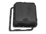 Mr. Gasket THM700/4L60-E Transmission Oil Pan; Black Aluminum (99-13 Silverado 1500)