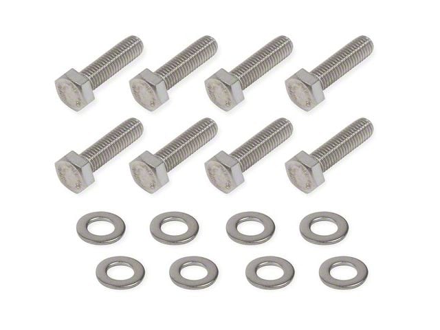 Mr. Gasket Timing Cover Bolt Set; Stainless Steel (07-13 6.0L Silverado 2500 HD)