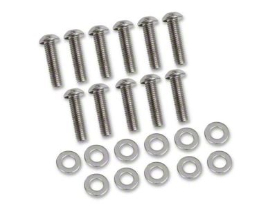 Mr. Gasket Valley Cover Bolt Set; Stainless Steel (07-17 6.0L Silverado 2500 HD)