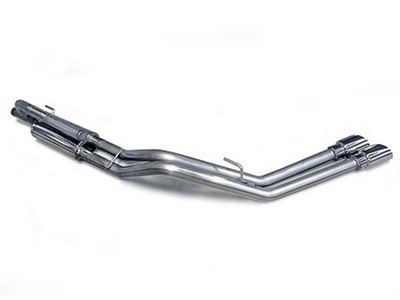 MRT ChamberFlow Dual Exhaust System with Polished Tips; Same Side Exit (10-14 6.2L F-150 Raptor)