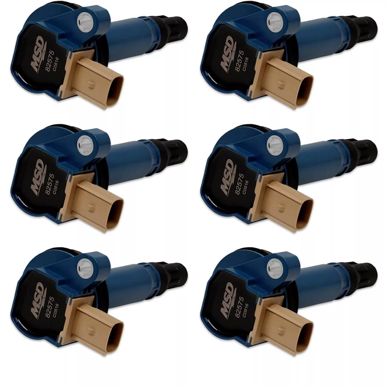MSD F150 Coil Packs Blue 825765 (1114 3.5L EcoBoost F150)