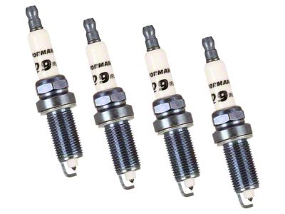 MSD Iridium Tip Spark Plugs; Set of Four (08-11 4.7L Dakota)