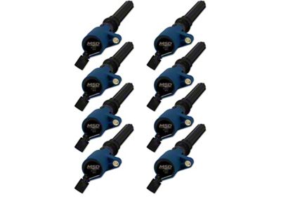 MSD 2-Valve Blaster Coil Packs; Blue (97-10 4.6L F-150)