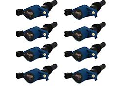 MSD 3-Valve Blaster Coil Packs; Blue (04-08 V8 F-150)
