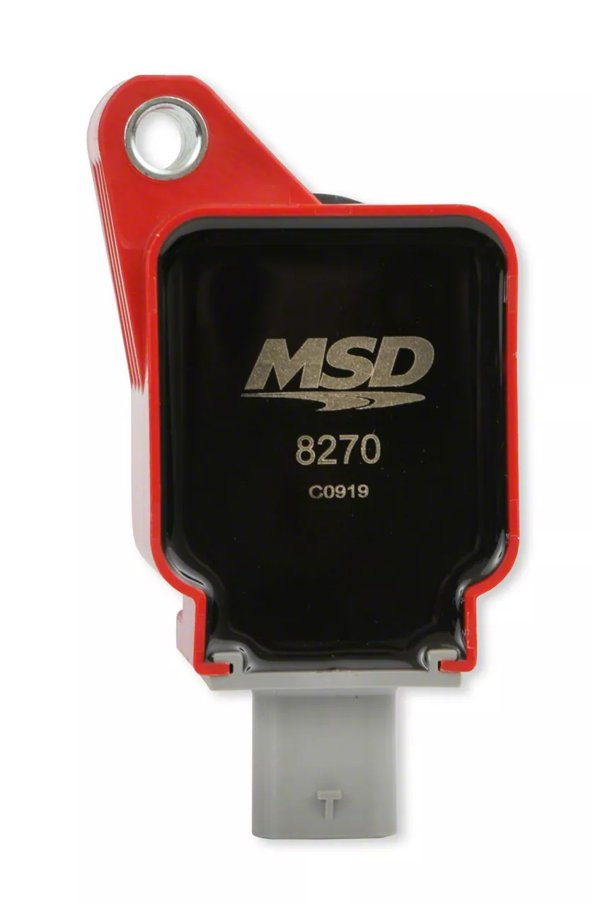MSD F150 Coil Packs; Red 82706 (1720 3.5L EcoBoost F150)