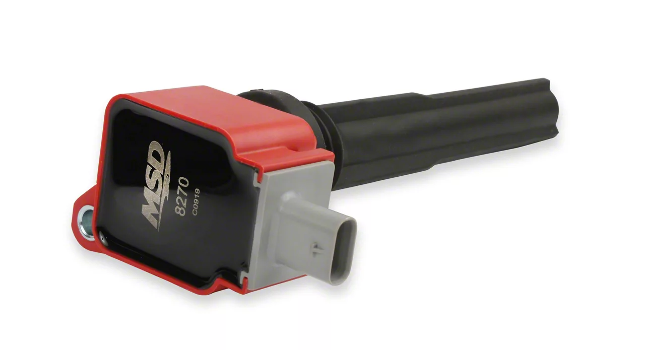 MSD F150 Coil Packs; Red 82706 (1720 3.5L EcoBoost F150)