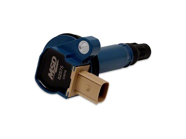 MSD Ignition Coil; Blue (11-16 3.5L EcoBoost F-150)