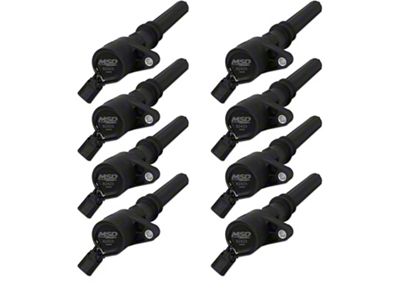 MSD Ignition Coils; Black (98-03 V8 F-150; 04-10 4.6L F-150)