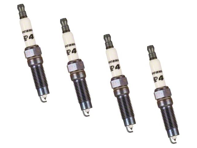 MSD Iridium Tip Spark Plugs; Set of Four (08-10 4.6L, 5.4L F-150)